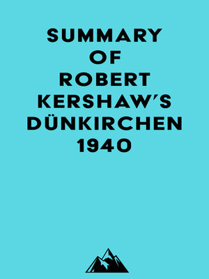 cover image of Summary of Robert Kershaw's Dünkirchen 1940